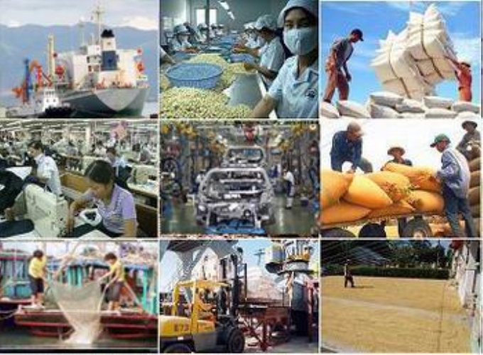 Nghị quyết của Quốc hội đặt mục tiêu năm 2010 tổng sản phẩm trong nước (GDP) tăng khoảng 6,5%